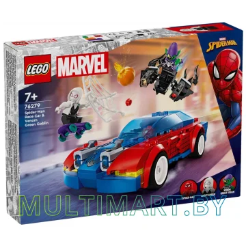 Конструктор LEGO Marvel 76279 Машина Человека-паука и Зеленый гоблин Веном